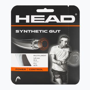 Tenisový výplet HEAD Synthetic Gut 12 m white