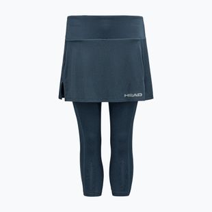 Dámská tenisová sukně HEAD Club 3/4 Tights Skort navy