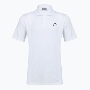 Pánská tenisové polo tričko HEAD Club 25 Tech Polo white