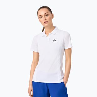 Dámské tenisové tričko HEAD Club 25 Tech Polo W white