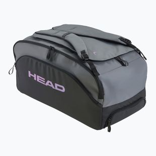 Taška na padel HEAD Pro X Padel Duffle Bag L 59,5 l black/ dark grey