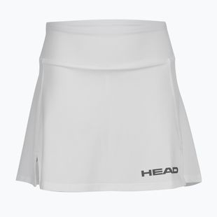 Dětská tenisová sukně HEAD Club Basic Skort bílá 816459