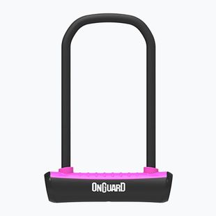 Zámek na kolo OnGuard Neon 8153PN U-Lock black/pink