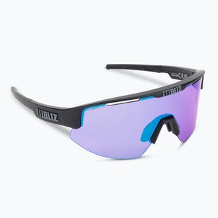 Cyklistické brýle Bliz Matrix Nano Optics Nordic Light S2 matná černá/begonia/fialová modrá multi