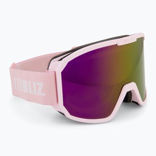 Lyžařské brýle Bliz Rave matt powder pink/brown pink multi