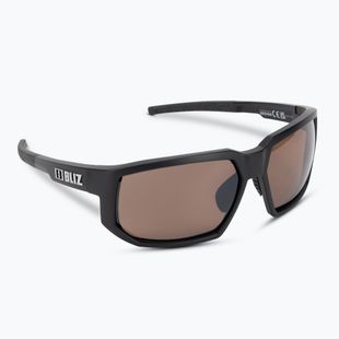 Cyklistické brýle Bliz Arrow Polarized S3 matt black/brown silver mirror