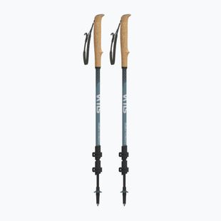 Trekové hole Silva Trekking Poles Carbon Telescopic black