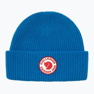 Zimní čepice Fjällräven 1960 Logo Hat alpine blue