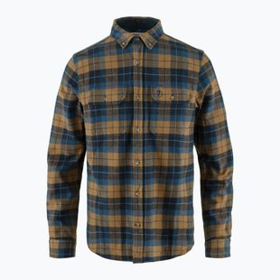 Pánská košile Fjällräven Singi Heavy Flannel dark navy/buckwheat brown