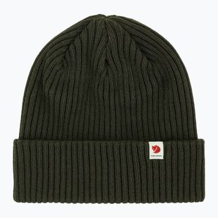 Zimní čepice Fjällräven Rib Hat deep forest