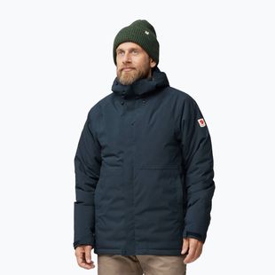 Pánská bunda do deště Fjällräven HC Hydratic Padded Trail dark navy