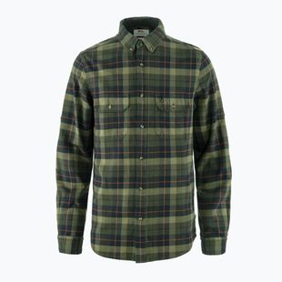 Pánská košile Fjällräven Singi Heavy Flannel black/deep forest