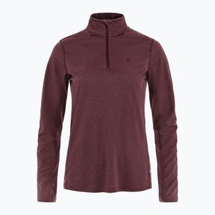 Dámská trekingová mikina Fjällräven Abisko Day Hike Half Zip port