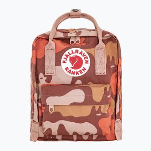 Městský batoh Fjällräven Kanken Graphics Mini 7 l chalkrose/hidden animals