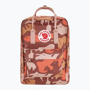 Městský batoh Fjällräven Kanken Graphics Laptop 15" 18 l chalkrose/hidden animals