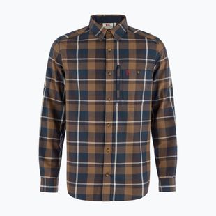 Pánská košile Fjällräven Fjällglim Regular wood brown/black oak