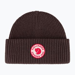 Zimní čepice Fjällräven 1960 Logo Hat black oak