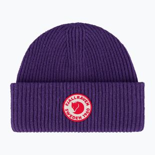 Zimní čepice Fjällräven 1960 Logo Hat dark violet