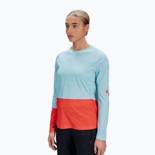 Dámské cyklistické tričko Longsleeve POC Motion Air lazurite blue/carnelian range