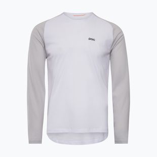 Pánské cyklistické tričko Longsleeve POC Motion Air Jersey hydrogen white