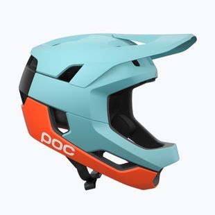 Cyklistická helma POC Otocon Race MIPS indicolite blue matt/carnelian orange matt