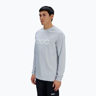 Pánské cyklistické tričko Longsleeve POC Reform Enduro Jersey granite grey