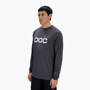 Pánské cyklistické tričko Longsleeve POC Reform Enduro Jersey sylvanite grey