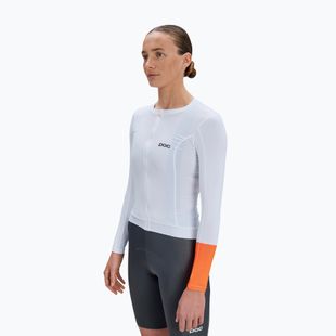 Dámské cyklistické tričko Longsleeve POC Cadence Jersey hydrogen white
