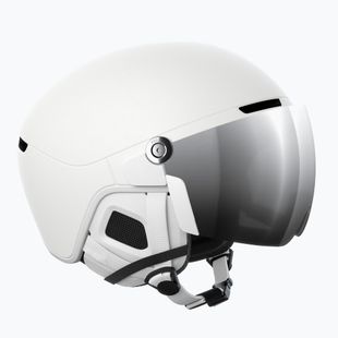 Lyžařská helma POC Obex Visor Hydrogen white matt/clarity u/partly sunny/silver