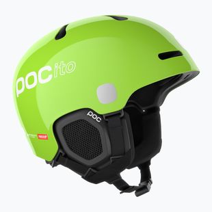 Dětská lyžařská helma POC POCito Fornix MIPS fluorescent yellow/green