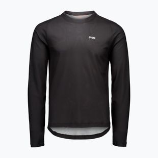 Pánský cyklistický dres longsleeve  POC Motion Air Jersey uranium black