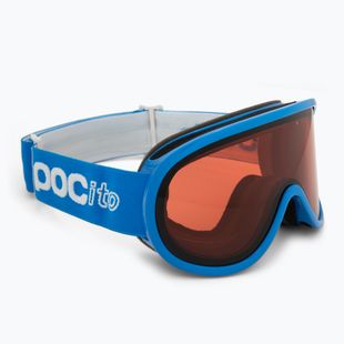 Dětské lyžařské brýle POC POCito Retina Jr S2 fluorescent blue/partly sunny light orange