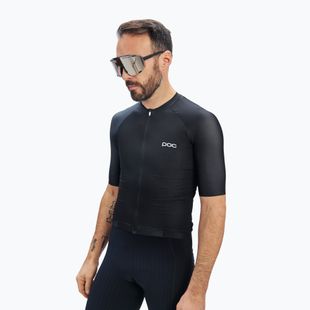 Pánský cyklistický dres POC Pristine uranium black