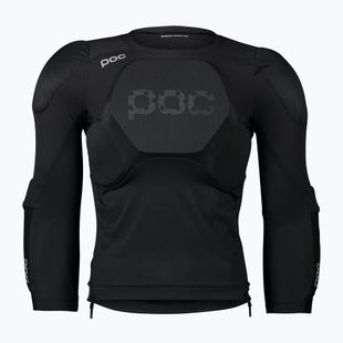 Pánský cyklistický dres s chrániči Longsleeve POC Oseus VPD LS uranium black