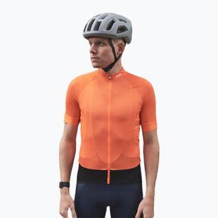Pánský cyklistický dres POC Essential Road poc o zink orange