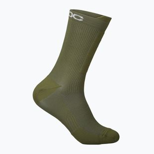 Cyklistické ponožky POC Lithe MTB Mid epidote green