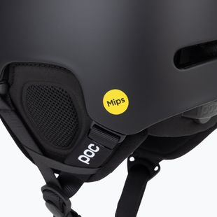 Lyžařská helma POC Fornix MIPS uranium black matt