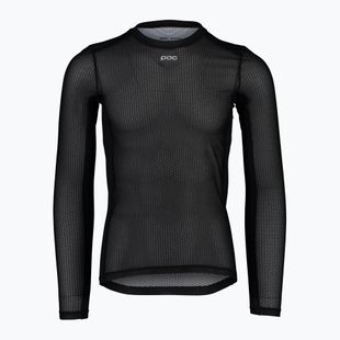 Pánský cyklistický dres Longsleeve POC Essential Layer uranium black