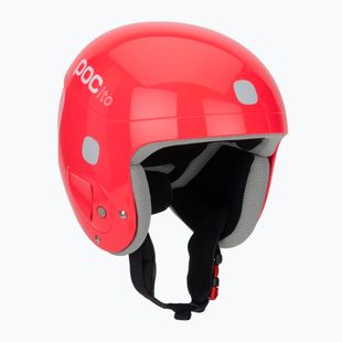 Dětská lyžařská helma POC POCito Skull fluorescent pink