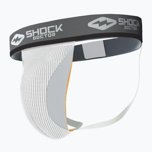 Pánský chránič rozkroku Shock Doctor Pocket white