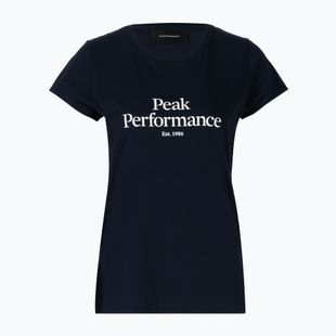 Dámské trekové tričko Peak Performance Original Tee navy blue G77700020