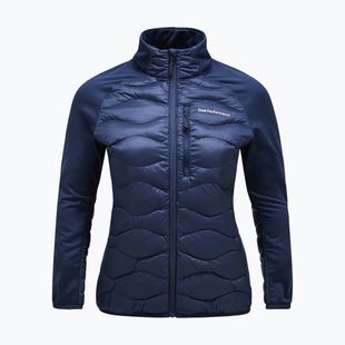 Dámská péřová bunda Peak Performance Helium Hybrid Down Jacket blue shadow
