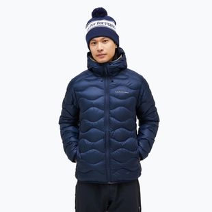 Pánská péřová bunda Peak Performance Helium Down Hood blue shadow