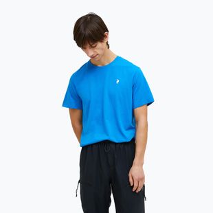 Pánské tričko Peak Performance Explore Graphic brilliant blue