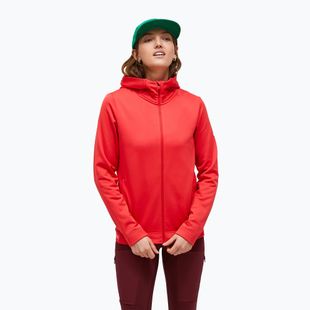 Dámská kapuce Peak Performance Rider Tech Zip Hood brilliant red
