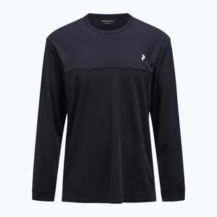 Pánské tričko Longsleeve Peak Performance Trail Wool Blend black