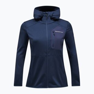 Dámská mikina Peak Performance Utility Light Zip blue shadow