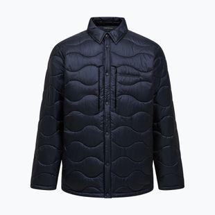Pánská péřová bunda Peak Performance Helium Synthetic Overshirt Black