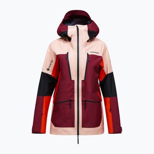 Dámská lyžařská bunda Peak Performance Vertical Gore-Tex Pro Jacket peach fuzz/vertical zenith
