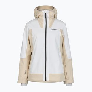 Dámská lyžařská bunda Perak Performance Rider Tech Insulated sand fog/off white